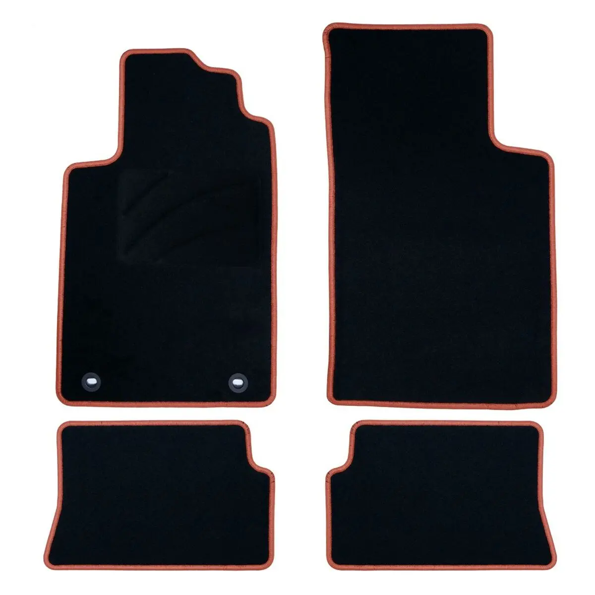 Tapetes De Automóvel Para Renault Mégane I Cabrio (Laranja) 1