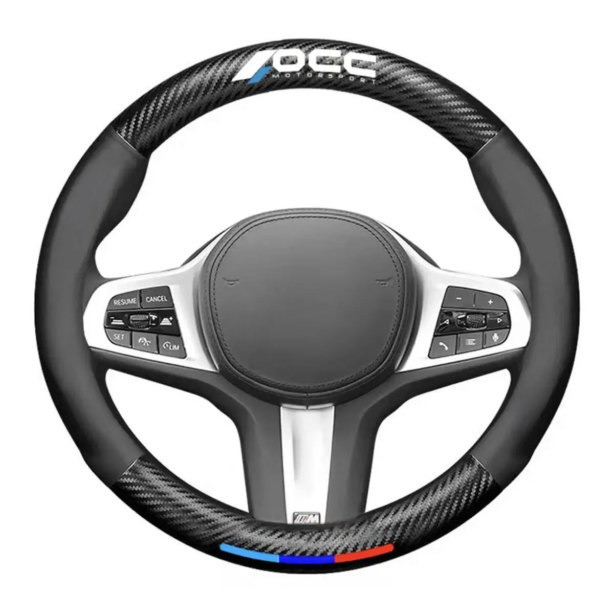 Forro Para O Volante Occ Motorsport Occfv0050 Preto 38 Cm 2
