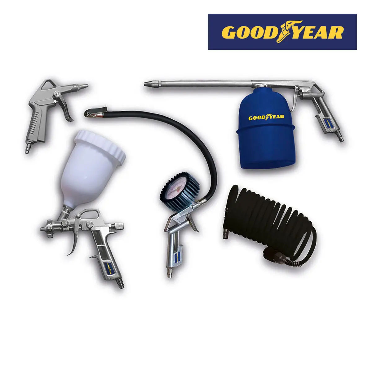 Pistola Elétrica Para Pintar Goodyear Ar Comprimido 1