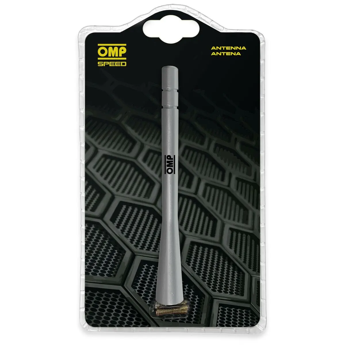 Antena Para Automóveis Omp Omps19010012 Prata Am/Fm 1