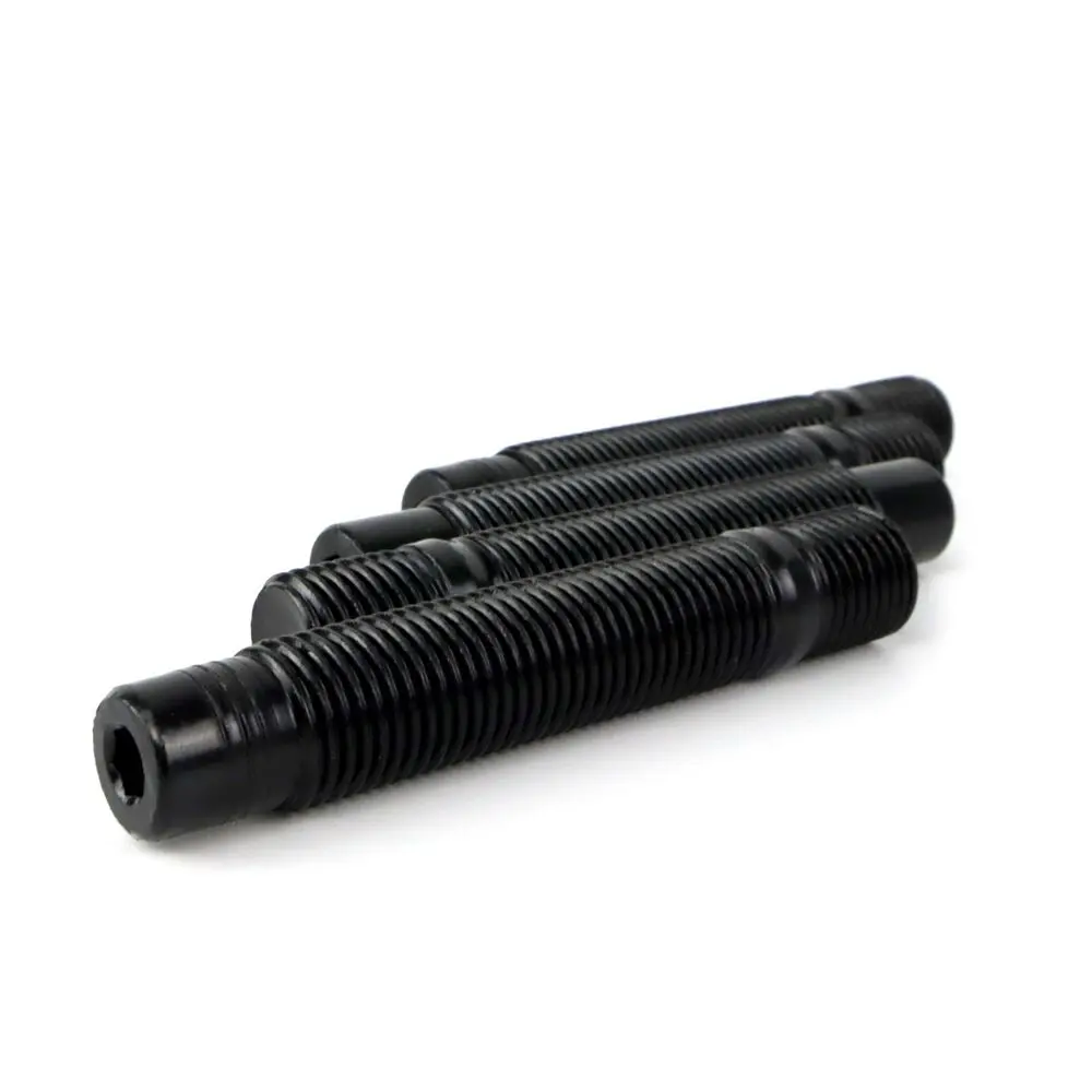 Parafusos Pino Omp Preto 4 Uds 100 Mm M14 X 1,25 1