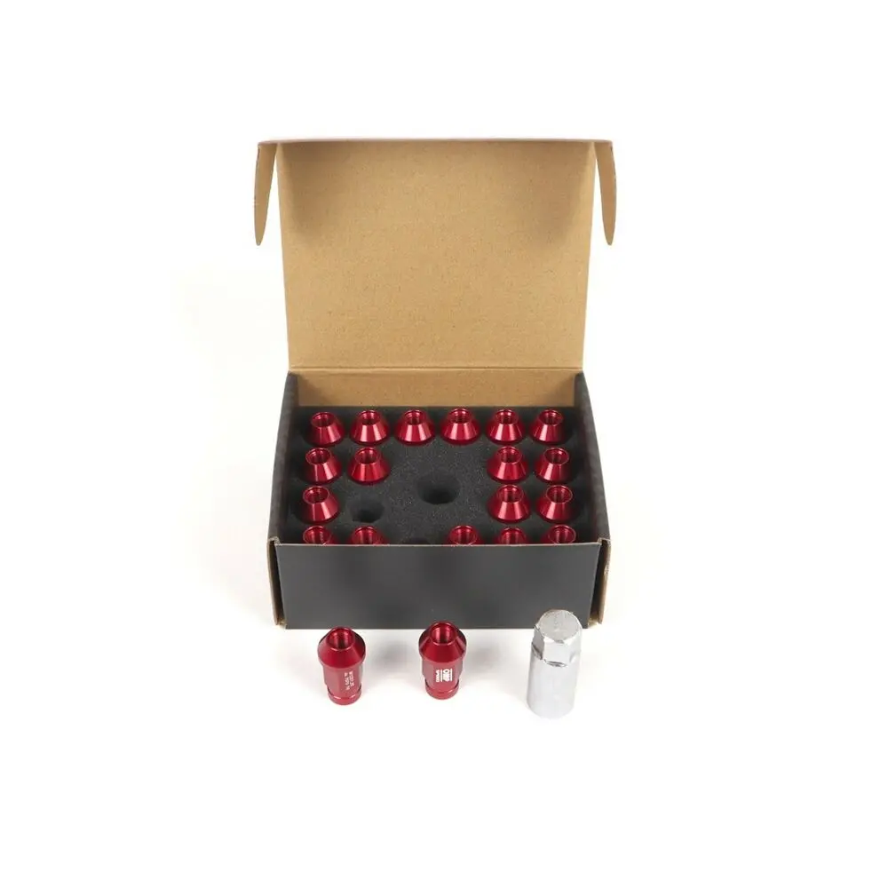 Set Porcas Omp 7075 Vermelho 20 Uds M14 X 1,25 2