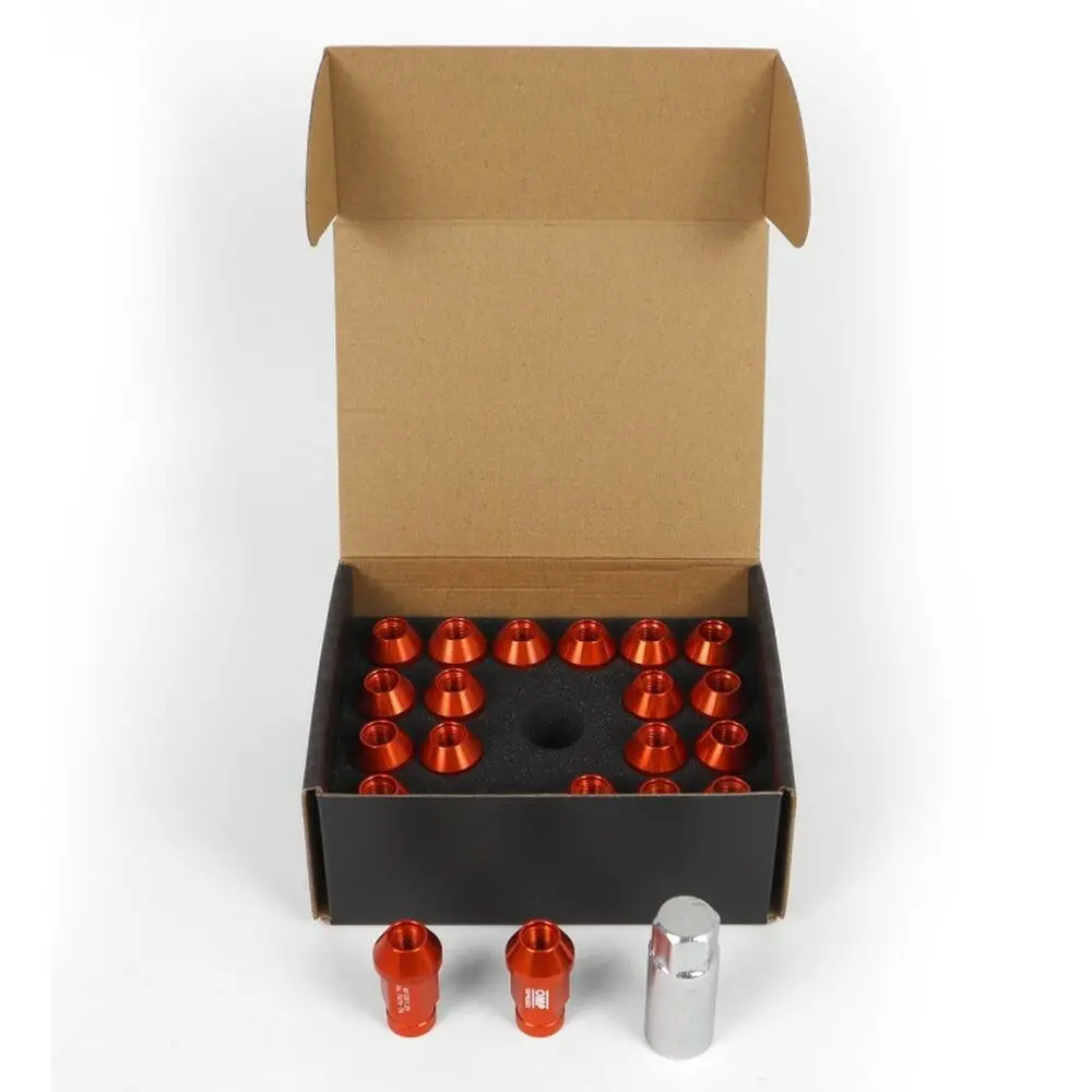 Set Porcas Omp 7075 Laranja 20 Uds M14 X 1,25 2