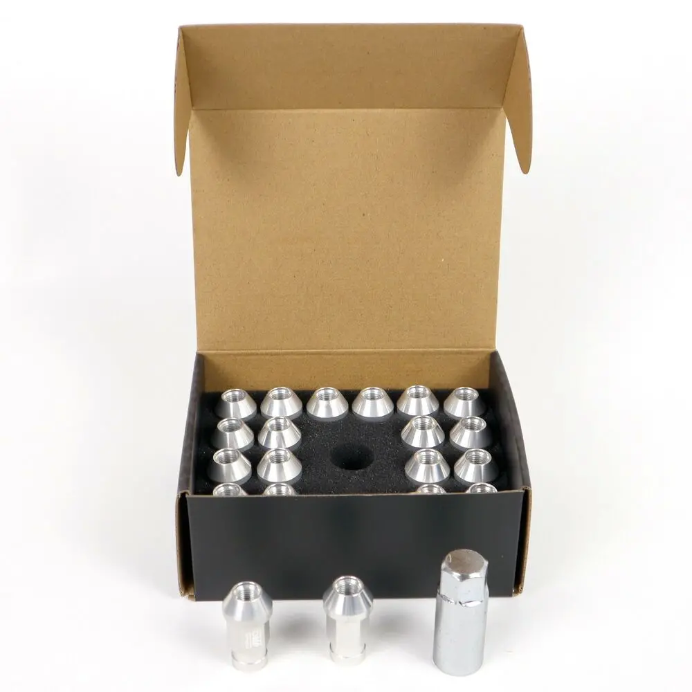 Set Porcas Omp 7075 Prata 20 Uds M14 X 1,25 2