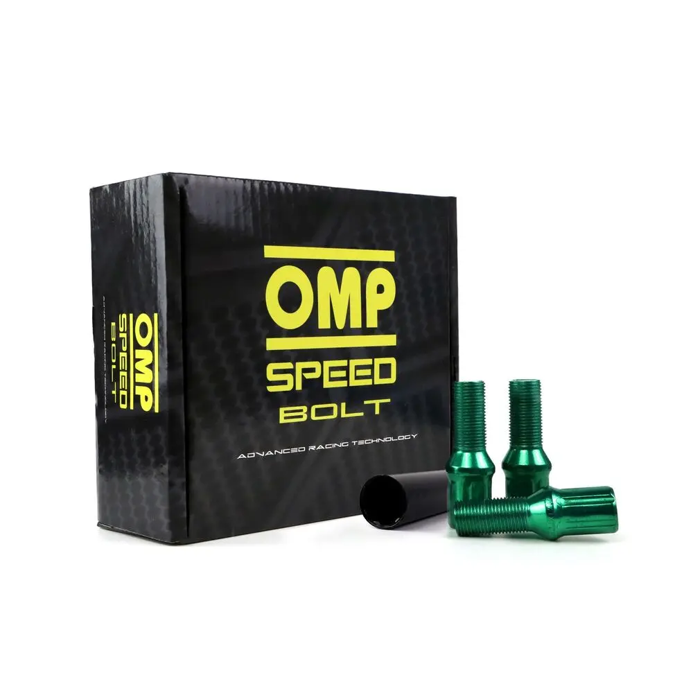 Set Porcas Omp 27 Mm Verde 20 Uds M12 X 1,50 1