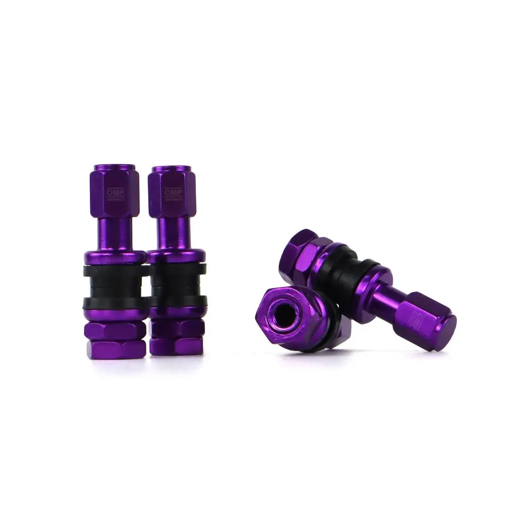 Válvula Omp Alumínio Violeta 4 Uds 1