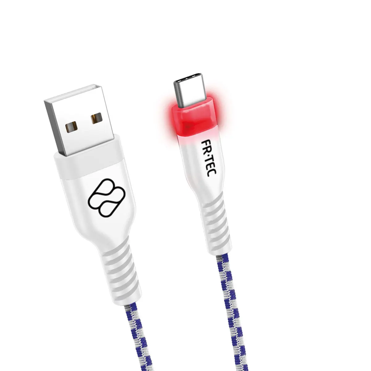 Cabo Usb A Para Usb C Fr-Tec Ft0030 Branco 3 M 1