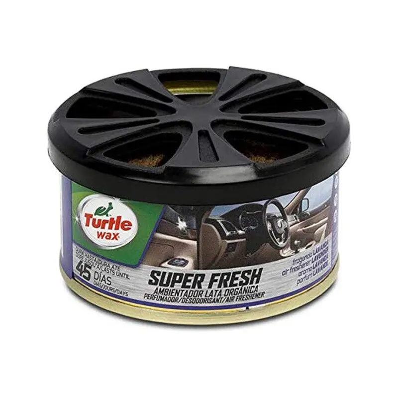 Ambientador Para Automóveis Turtle Wax Super Fresh Lata Lavanda 1