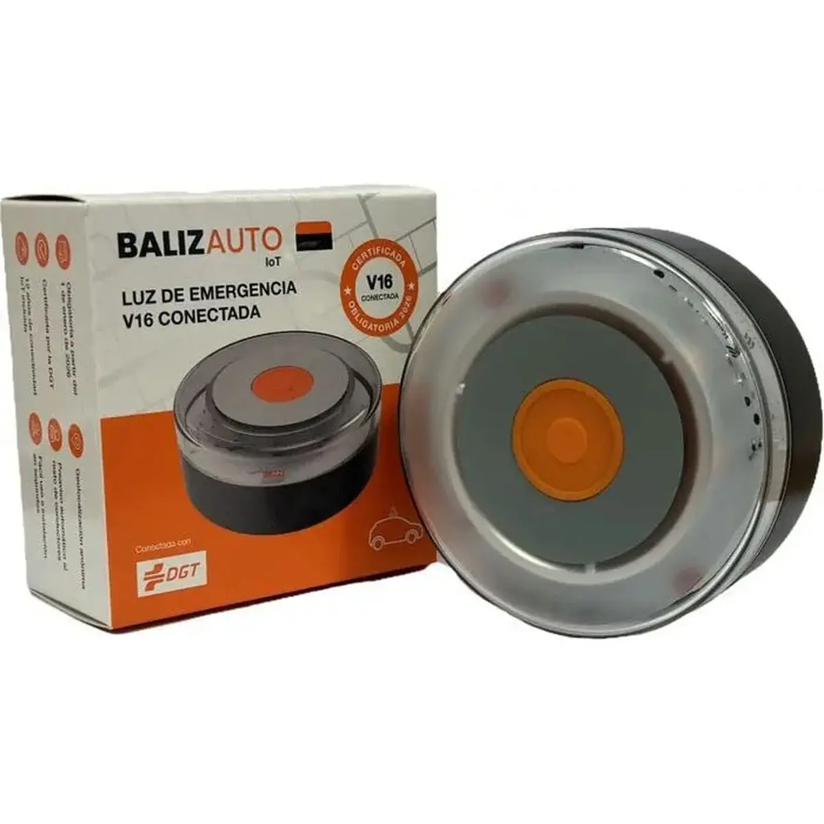 Baliza De Emergência V16 Conectada Dgt 3.0 Balizauto Pd-000093 1