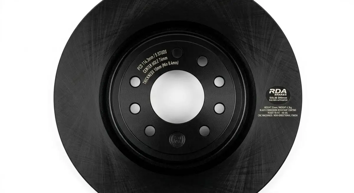 Rda Rear Brake Rotor Hyundai Kona Rda8641 1