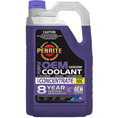 Penrite Oem Purple Concentrate Coolant 5L - Coolpurple005 1