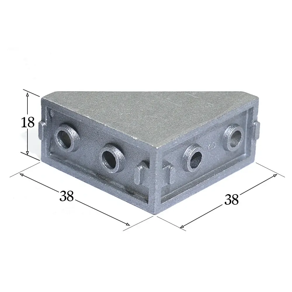 90 Degree 20 Series Cast Aluminium Corner Brackets 2040 2