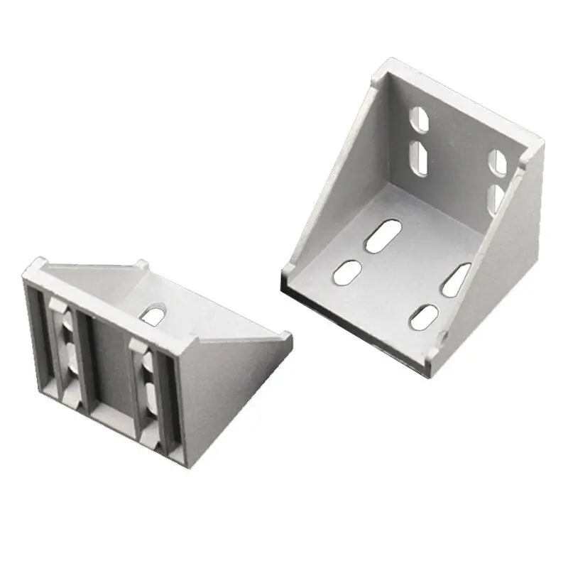 90 Degree 30 Series Cast Aluminium Corner Brackets 6060 1