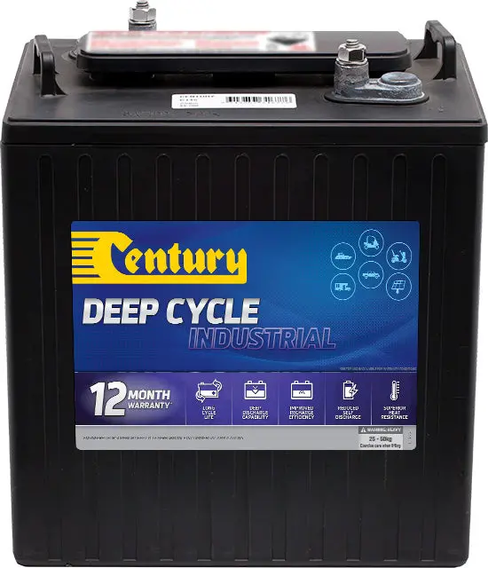 C145 Century 6V 260Ah Deep Cycle Battery 1