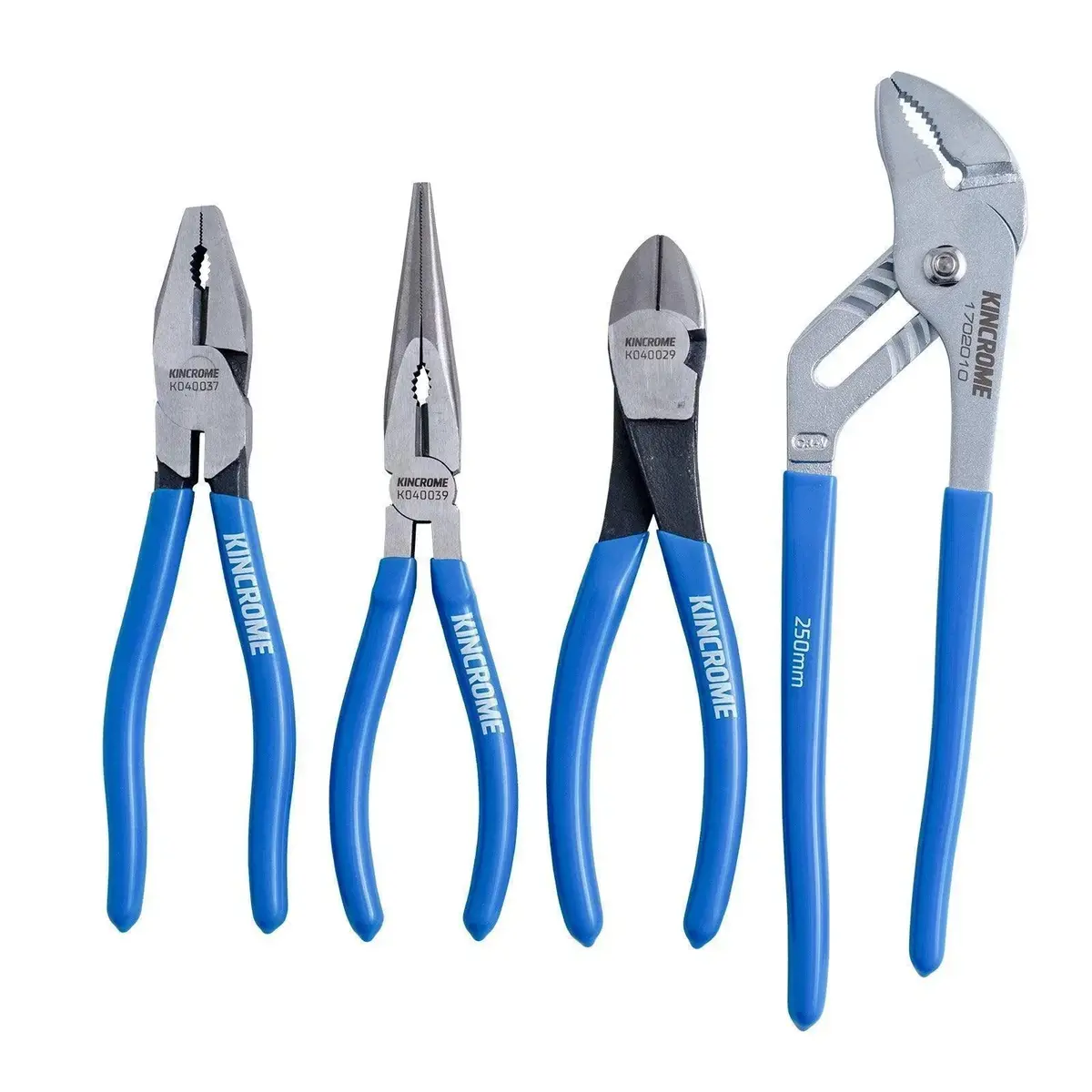 4 Piece Vinyl Grip Plier Set 1