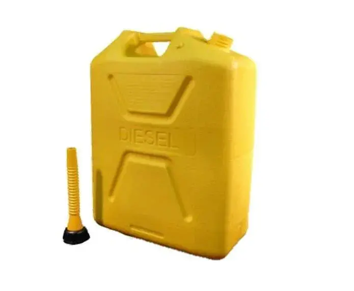20L Diesel Fuel Can Yellow 1