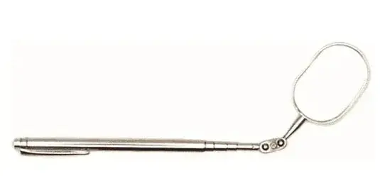 25Mmx51mm Inspection Mirror Telescopic 1