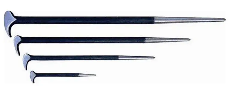Pry Bar Set 4 Pce Rolling Head 1