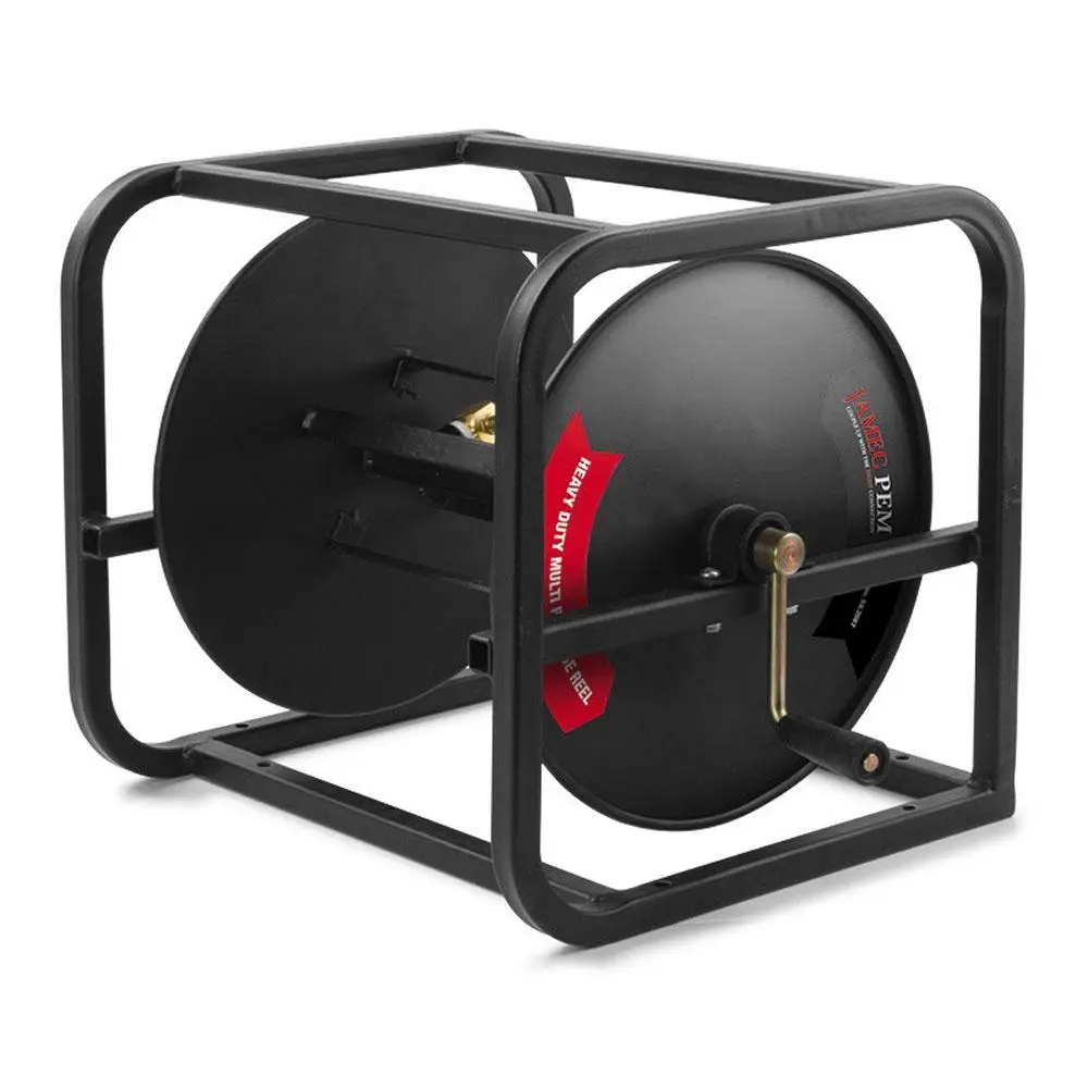 Jamec 58.2067 Hose Reel Manual Heavy Duty Metal Frame 1