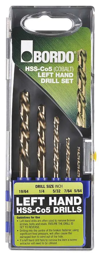 Left Hand Drill Jobber Set Cobalt Hss-Co5 1