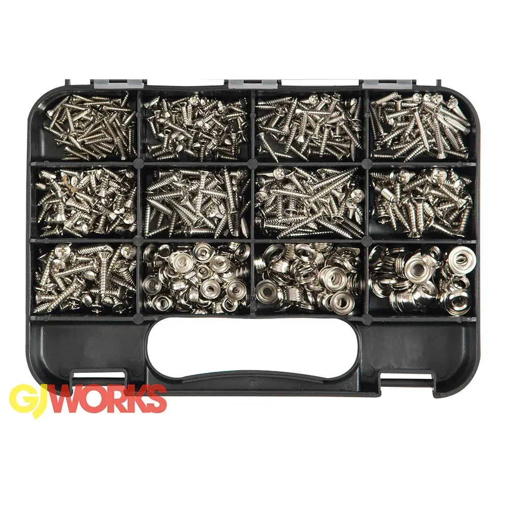 Gka810 Gj Works Phillips Raised & Countersunk Self-Tapping Screws 1