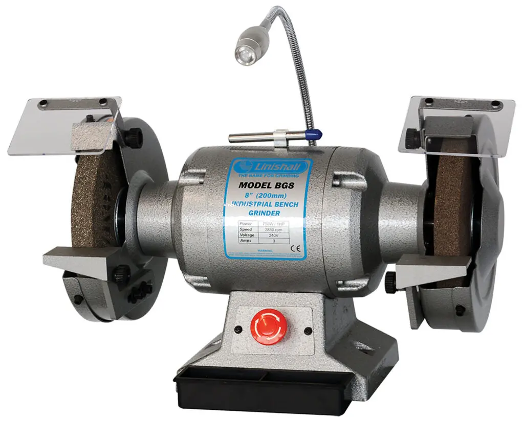 Linishall Heavy Duty Bench Grinder 8"/200Mm 1