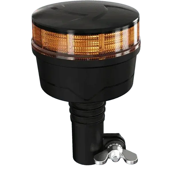 10-30V Pole Mount Amber Led Beacon 1