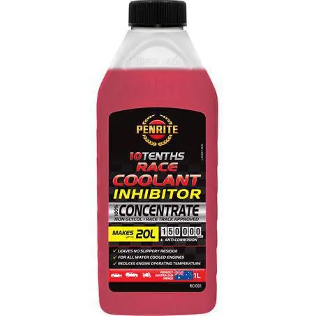 Penrite 10 Tenths Race Inhibitor Concentrate Coolant 1L - Rci001 1