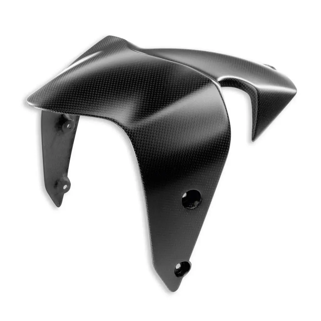 Ducati Monster 797 / 821 / 937 Matte Carbon Fiber Front Mudguard 1