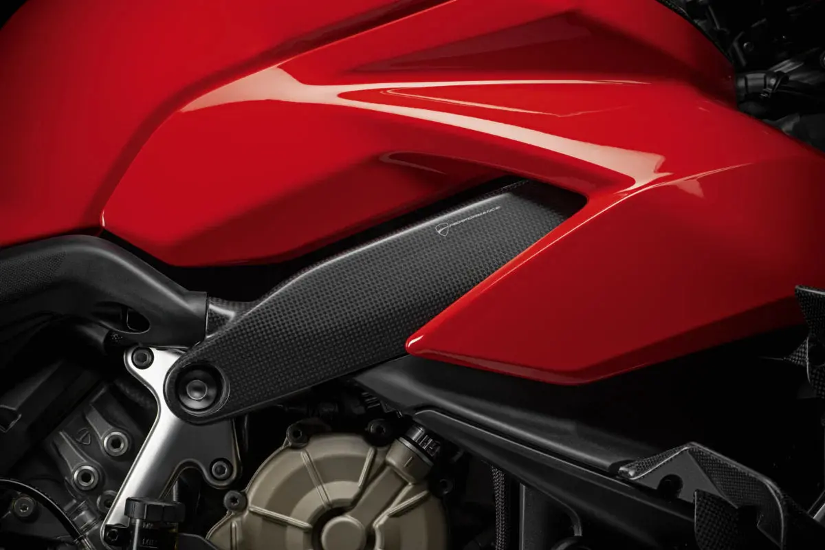 Ducati Panigale V4 / Streetfighter V4 Carbon Fiber Frame Covers 2
