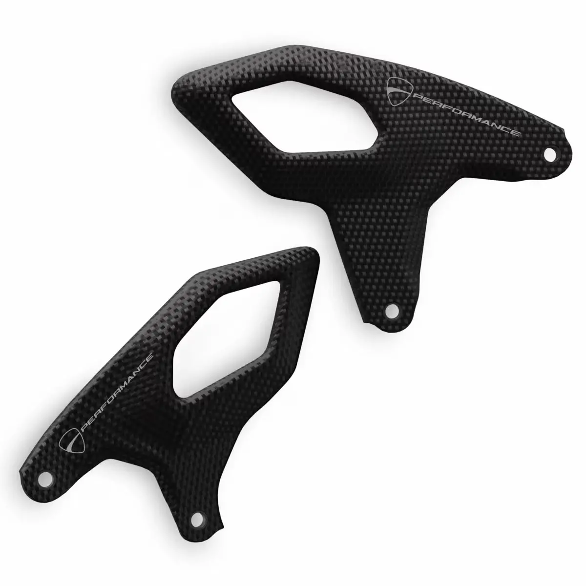 Ducati Carbon Heel Guards For Panigale V2 & Streetfighter V2 (2025+) 1
