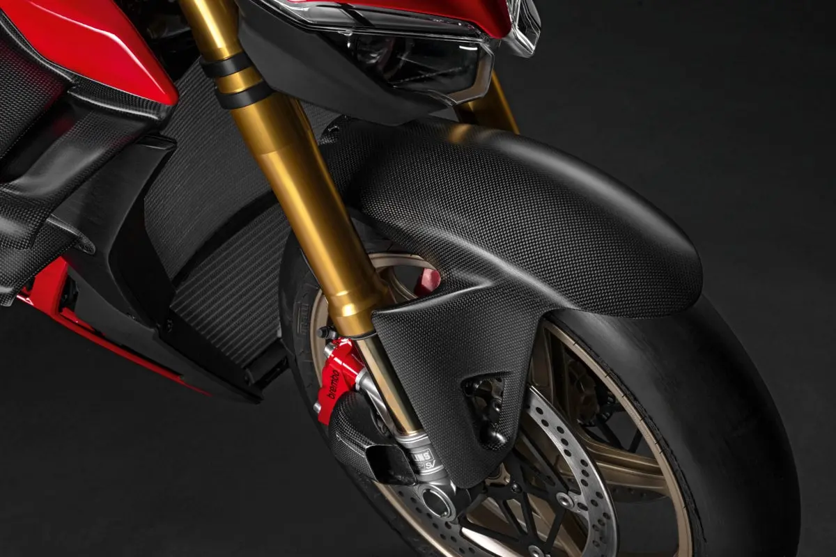 Ducati Carbon Fiber Front Mudguard Streetfighter V4 (2025+) 2
