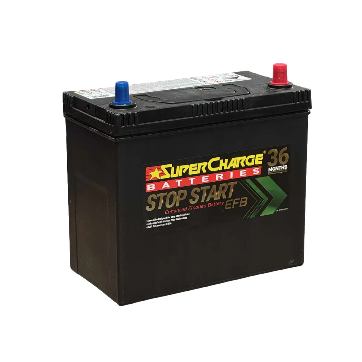 Supercharge Mfb24ef N-55 Stop-Start Battery - 12V 475Cca 1