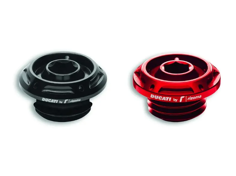Ducati By Rizoma Billet Aluminum Oil Filler Cap Plug 1