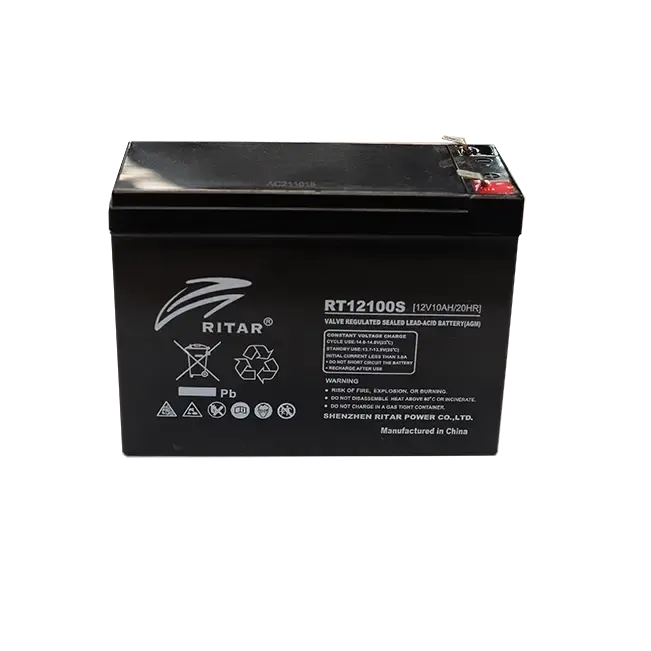 Ritar Rt12100s 12V 10Ah Sla Battery 1