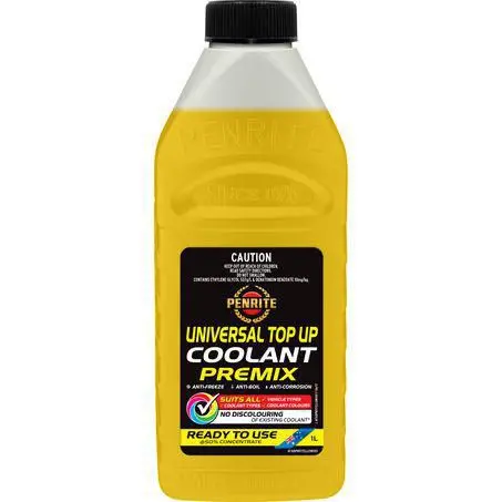 Penrite Universal Top Up Premix Coolant 1L - Afabpmxyellow001 1