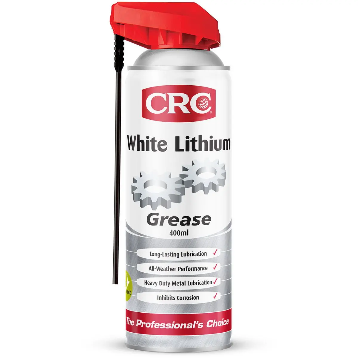 Crc White Lithium Grease 400Ml (5037) | High-Performance Lubricant For Automotive & Industrial Use 1