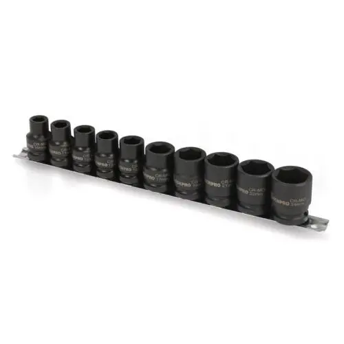 Mechpro Blue 10 Piece Impact Socket Set – 1/2Inch Drive – Mpbsk138k 2