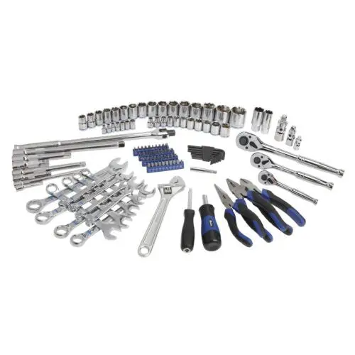 Mechpro 117-Piece Automotive Tool Kit | Professional Grade Socket Set - Mp224kcrv 2