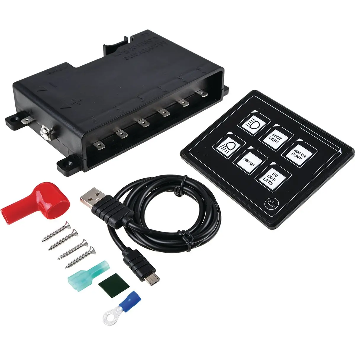 Drivetech 4X4 6-Way Touch Switch Panel With Bluetooth Control Dt-Swp06 1