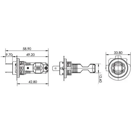 Narva Hb3 Globe Gen Ii Headlight Globes - 18435 1