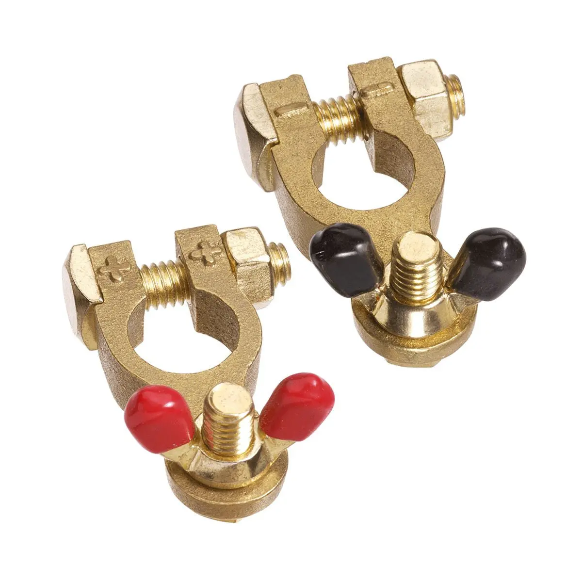 Projecta Brass Battery Terminal Wingnut Marine (Pair) Bt14-2 1
