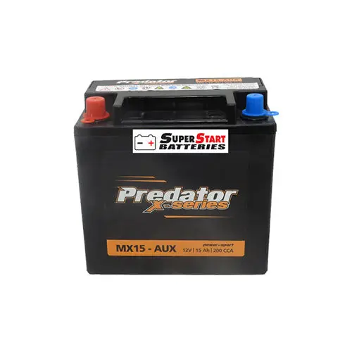 Agm Auxiliary Battery For Jaguar And Range Rover - Predator Mx15-Aux Cx23-10C655-Ac 1