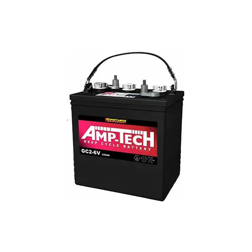 Amp-Tech Gc2-6V 220Ah Deep Cycle Battery | High-Performance 6V Power 1