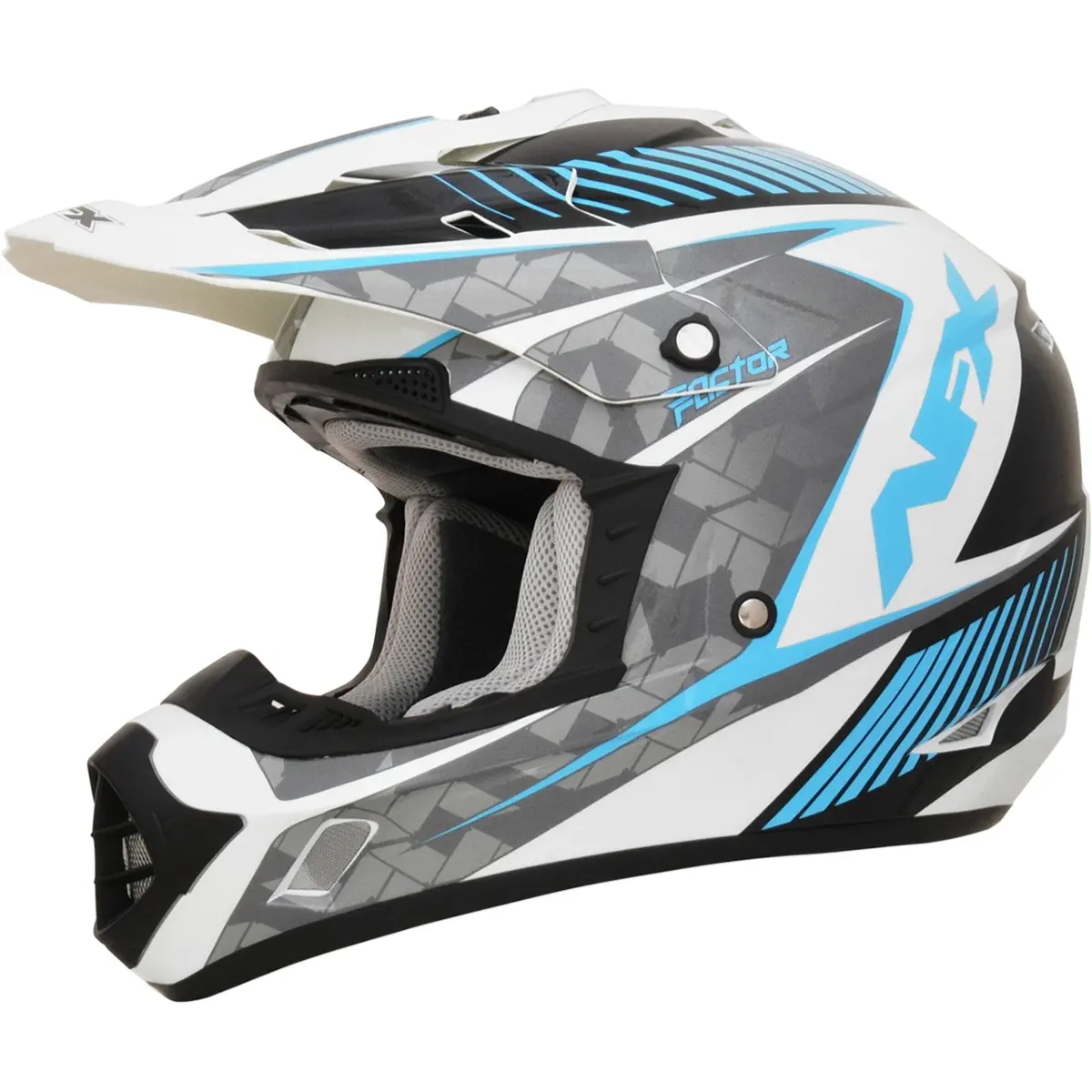 Afx Fx-17 Factor Blue Off-Road Helmet - Size Large 1