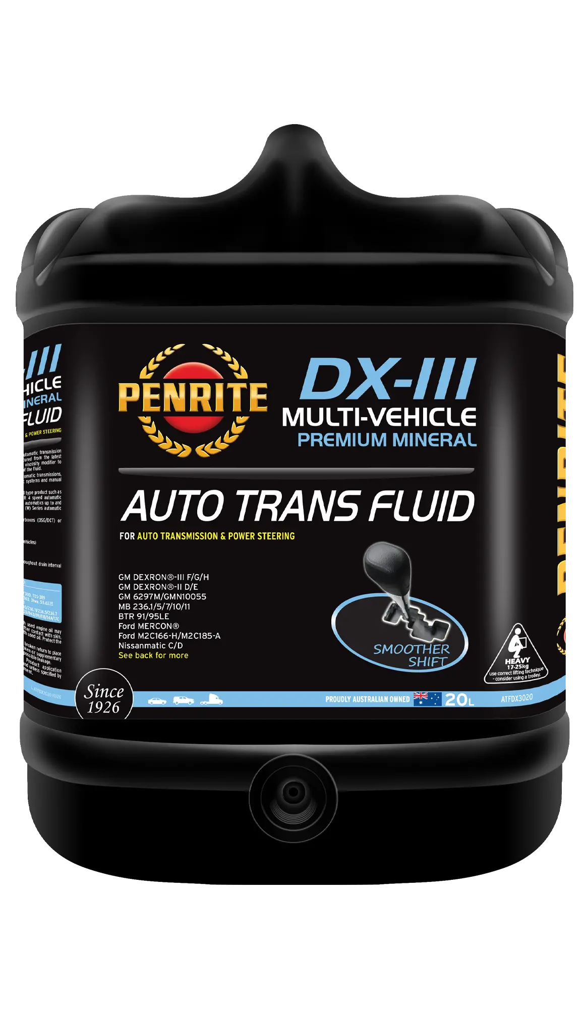 Penrite Atf Dx3 Dx Iii 20L - Atfdx3020 2