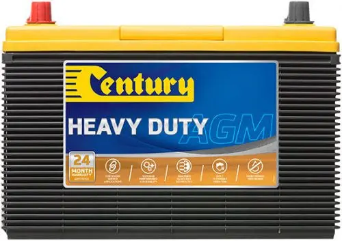 Century Axd31-950S Agm Light Commercial Ultra Hi Performance Battery 950 Cca G31 24 Months Warranty 1