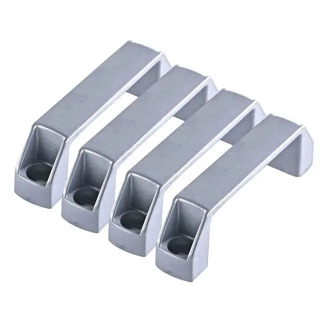 Aluminium Handle For Aluminium Profile Accessories 120 Mm Silver 1
