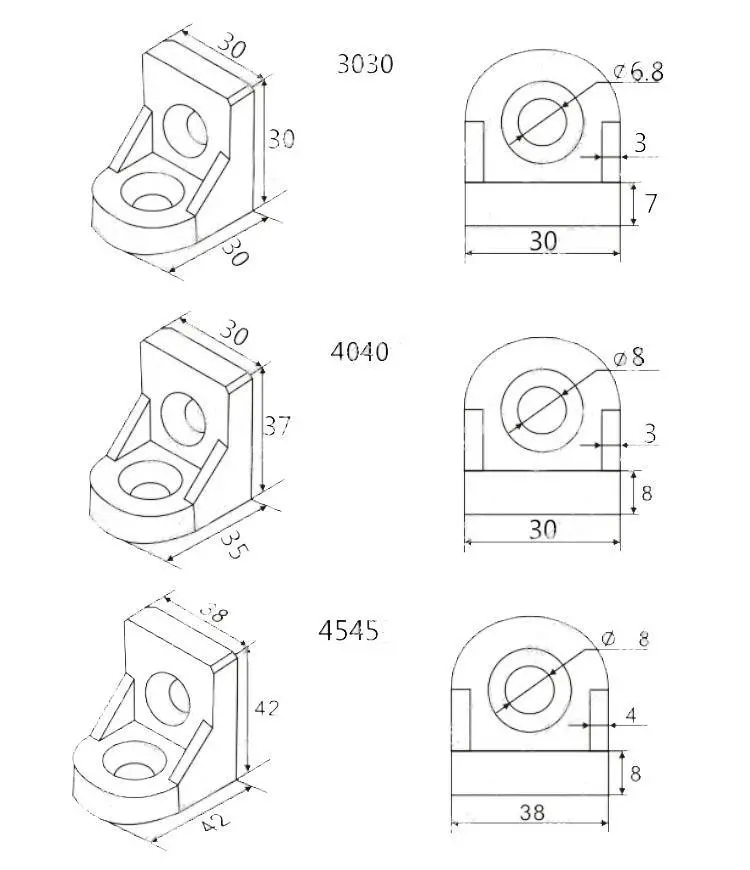 Angle Corner Brackets 2020 2