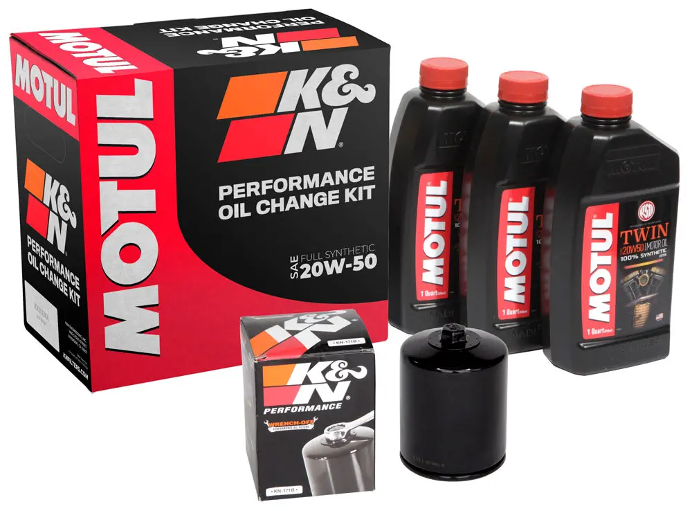 Motul Synthetic Oil Change Kit - Dyna 2